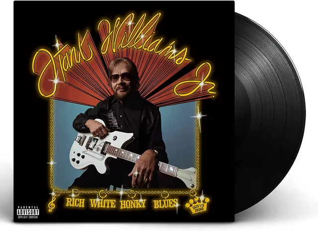 Hank Williams Jr. Rich White Honky Blues (LP) 