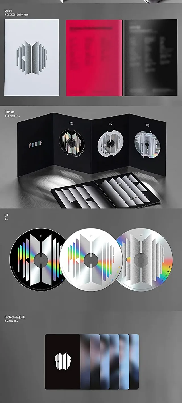 BTS Proof (Standard Edition) (3CD) 