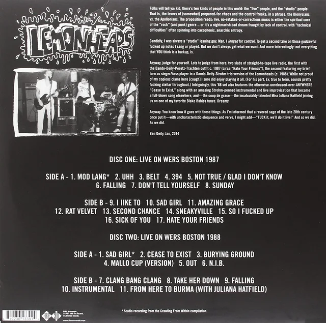 The Lemonheads If Only You Were Dead (2LP) 