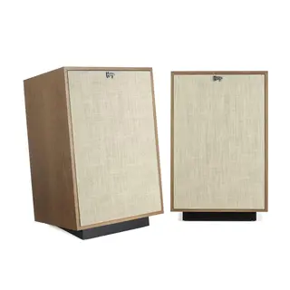 Klipsch Heresy IV, distressed oak 3-veis hornhøyttaler, 12" bass, 99 dB