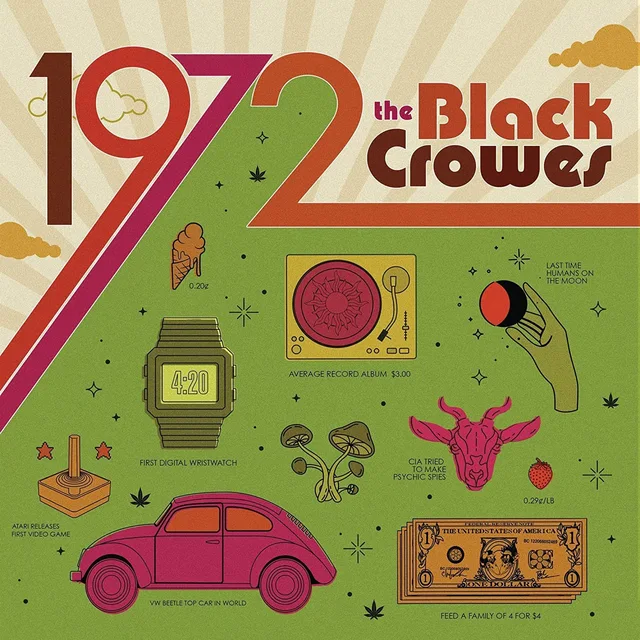 The Black Crowes 1972 (CD) 