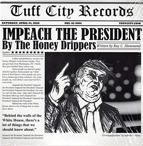 The Honey Drippers/Brotherhood Impeach The President/The Monkey… (7") 