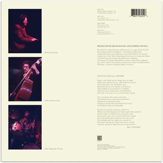 Bill Evans You Must Believe In Spring (2LP) 