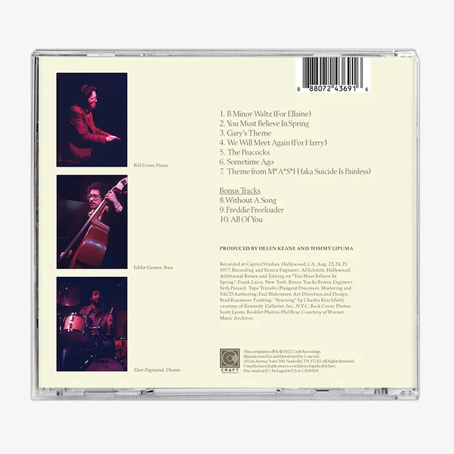 Bill Evans You Must Believe In Spring (CD) 