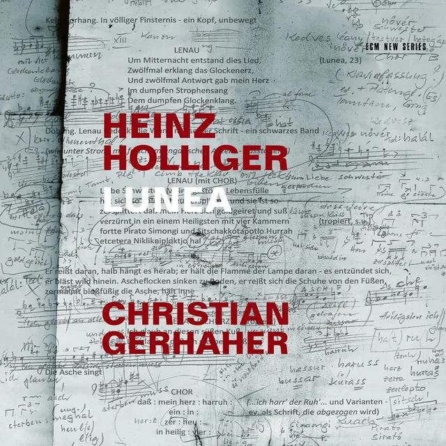 Christian Gerhaier Holliger: Lunea (2CD) 