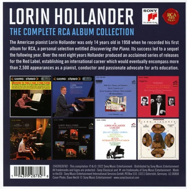 Lorin Hollander The Complete RCA Albums Collection (8CD) 