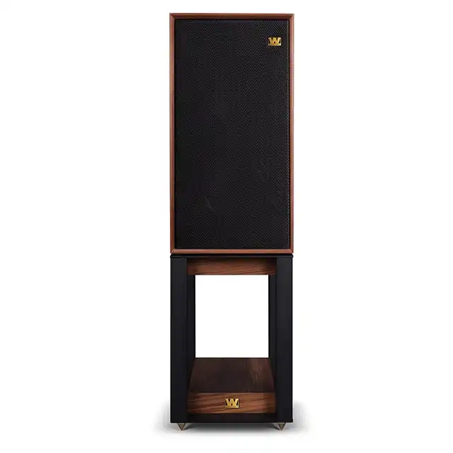 Wharfedale Linton Heritage, valøtt 3-veis høyttaler inkl. gulvstativ 