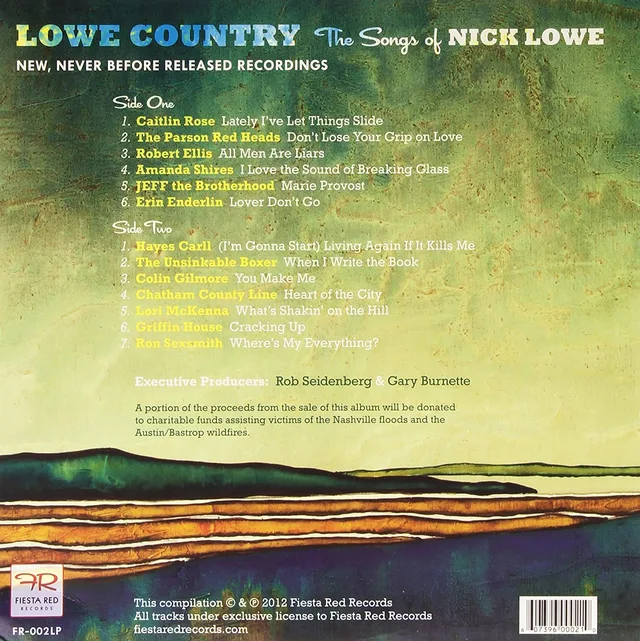 Diverse Artister Lowe Country: Songs Of Nick Lowe (LP) 