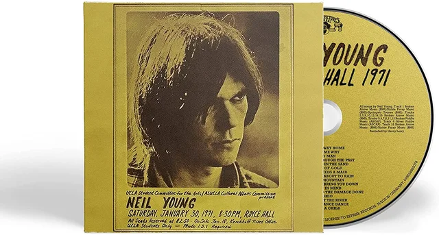 Neil Young Royce Hall 1971 (CD) 