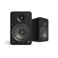 Kanto YU6 Aktive Høyttalere, matt svart RIAA-trinn, Bluetooth, Optiske innganger