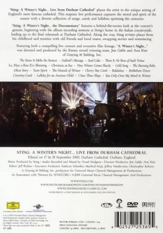 Sting A Winter's Night: Live From Durham…(DVD) 