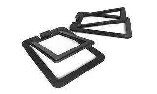 Kanto S2 Desktop Høyttalerstativ Små, svarte