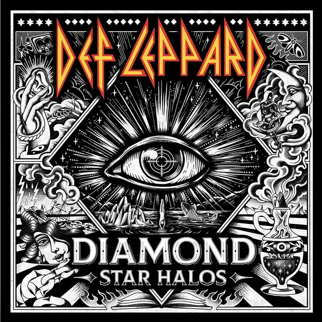 Def Leppard Diamond Star Halos (CD) 