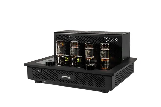 Audio Research I/50, rørforsterker 2x50 watt, 4 linjeinnganger, svart 