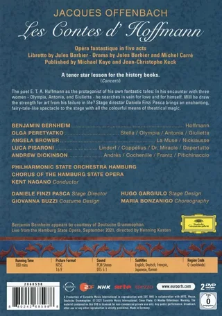 Opera Offenbach: Les Contes d'Hoffmann (2DVD)
