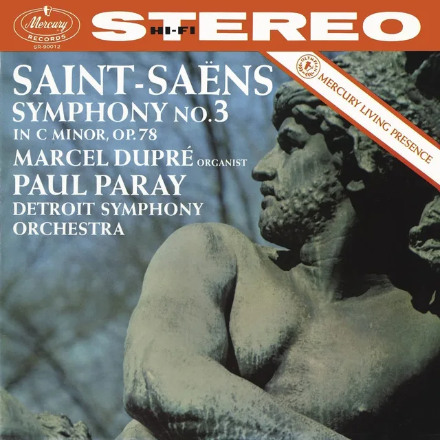Paul Paray/Detroit Symphony Orchestra Saint-Saëns: Symphony No.3 (LP) 