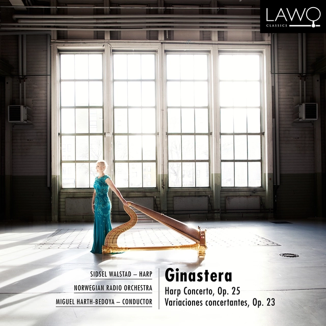 Sidsel Walstad & KORK Ginastera: Harp Concerto, Op. 25… (CD) 