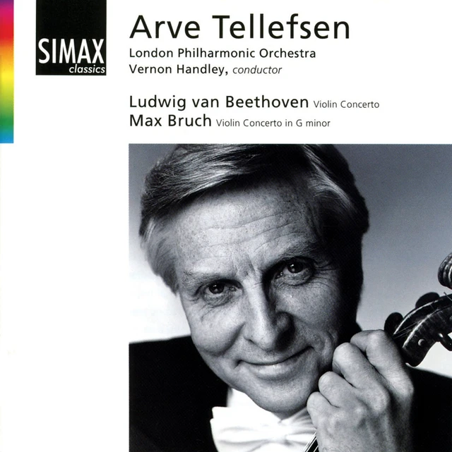 Arve Tellefsen Beethoven & Bruch: Violin Concertos (CD) 
