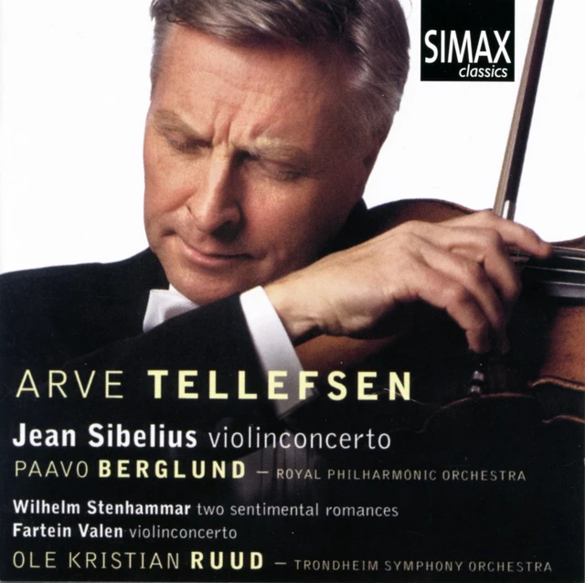 Arve Tellefsen Sibelius: Violin Concerto (CD) 