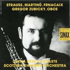 Gregor Zubicky Strauss, Martinu &amp; Françaix: Oboe… (CD)