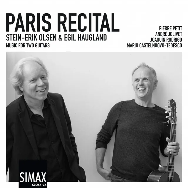Stein-Erik Olsen & Egil Haugland Paris Recital (CD) 