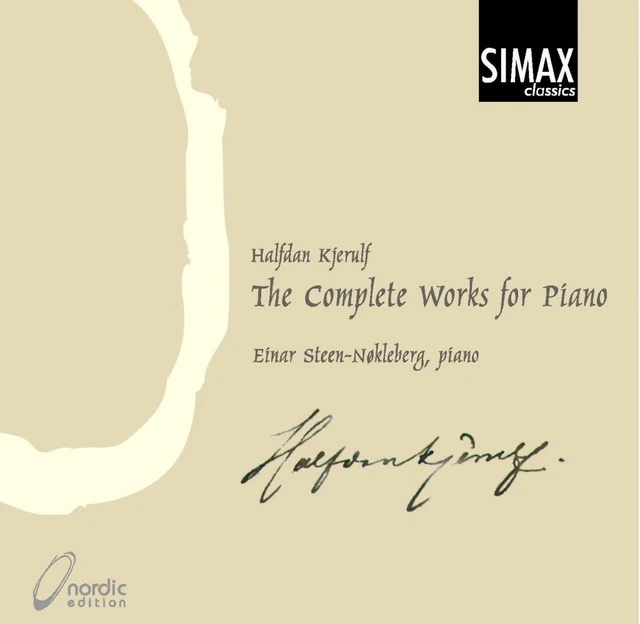 Einar Steen-Nøkleberg Kjerulf: The Complete Works For… (3CD) 