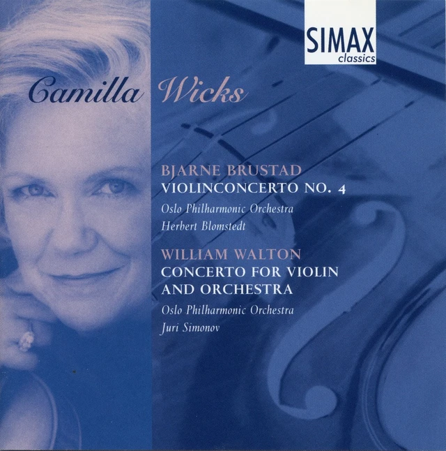 Camilla Wicks Brustad & Walton: Violin Concerto (CD) 