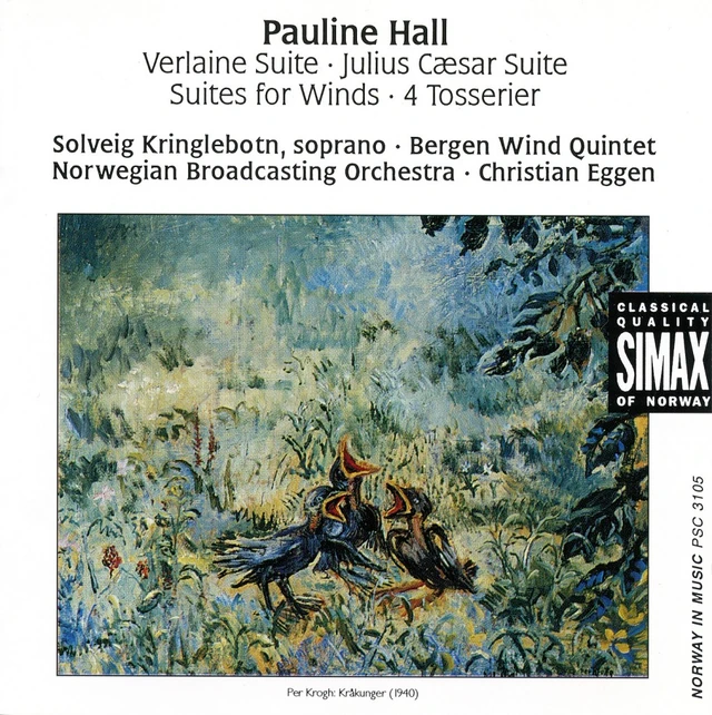 Solveig Kringlebotn Hall: Verlaine Suite And Other… (CD) 