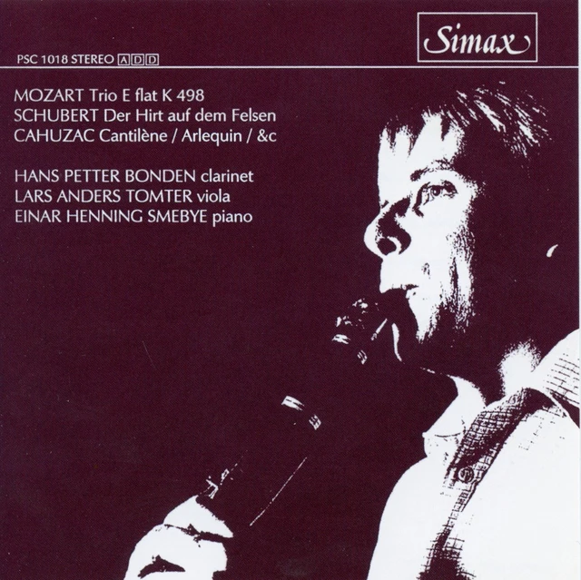 Hans Petter Bonden Mozart, Schubert & Cahuzac: Music… (CD) 