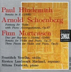 Frantisek Veselka Works For Violin And Piano (CD)