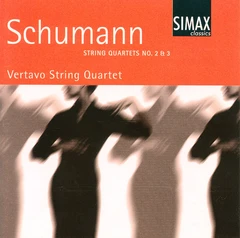 Vertavo String Quartet Schumann: String Quartets No. 2 &amp; 3 (CD)