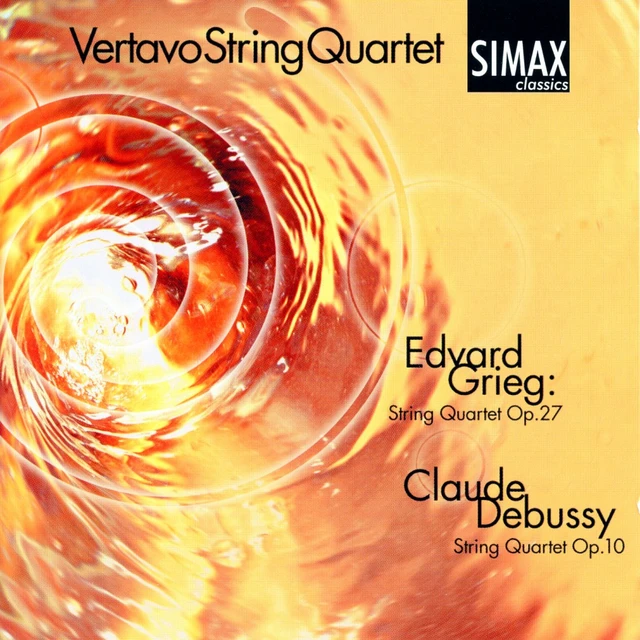 Vertavo String Quartet Grieg And Debussy String Quartets (CD) 