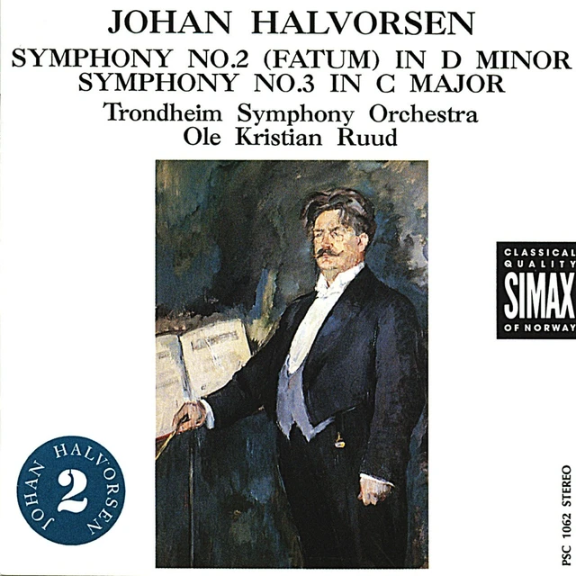 Trondheim Symfoniorkester Halvorsen: Symphonies 2 & 3 (CD) 