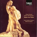 Lars Anders Tomter/Håvard Gimse French Music For Viola (CD)
