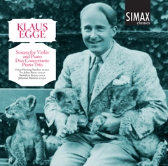 Diverse Artister Egge: Sonata For Violin And Piano… (CD)