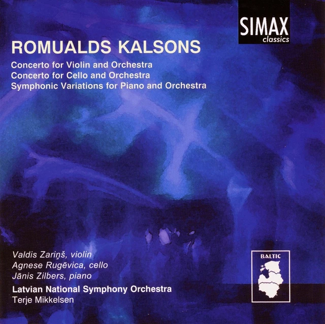 Latvian National Symphony Orchestra Karlsons: Concertos (CD) 