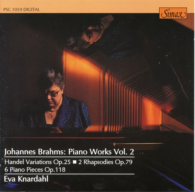 Eva Knardahl Brahms: Piano Works Vol. 2 (CD) 