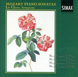 Liv Glaser Mozart: Piano Sonatas Vol. 3 (CD)