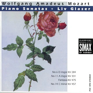 Liv Glaser Mozart: Piano Sonatas Vol. 2 (CD)