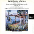 Bergen Filharmoniske Orkester Monrad Johansen: Orchestral Works (CD)