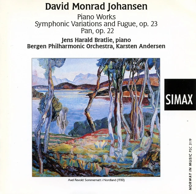 Bergen Filharmoniske Orkester Monrad Johansen: Orchestral Works (CD) 