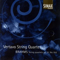 Vertavo String Quartet Brahms: String Quartets Op.51… (CD)