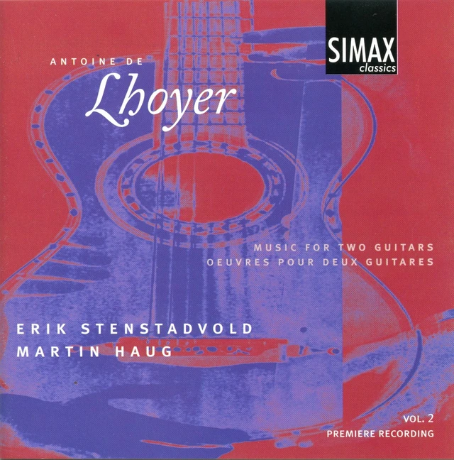 Erik Stenstadvold/Martin Haug De L'hoyer: Music For Two Guitars… (CD) 