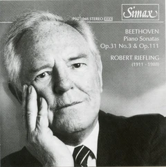 Robert Riefling Beethoven: Piano Sonatas Op. 31 &amp;… (CD)
