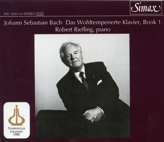Robert Riefling Bach: The Well-Temperd Clavier… (2CD) 
