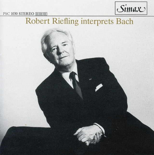 Robert Riefling Robert Riefling Interprets Bach (CD) 