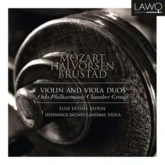 Oslo Philharmonic Chamber Group Mozart, Brustad &amp; Halvorsen: Violin…(CD)
