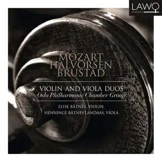 Oslo Philharmonic Chamber Group Mozart, Brustad &amp; Halvorsen: Violin…(CD)