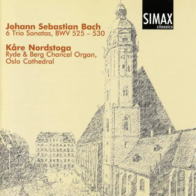 Kåre Nordstoga Bach: Trio Sonatas For Organ (CD) 