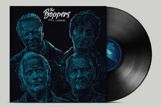 The Boppers White Lightning (LP)